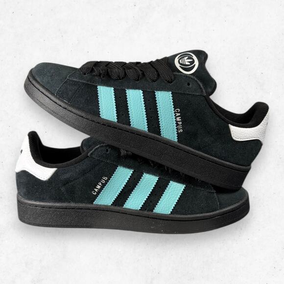 Adidas Campus 00s Black Flash Aqua White Men Size 11 JS3204 NWB main image 5